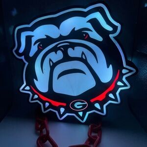 Georgia Bulldogs Light Up Fan Chain Necklace